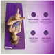thumbnail image 3 of Tapete Antideslizante  Bloosom De Yoga Mat Tpe Con Líneas De Guía Color Violeta, 3 of 4