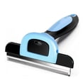 thumbnail image 1 of Pets First Professional Pet Brush - Herramienta de aseo y limpieza para perros y gatos - Reduce la muda, el pelo muerto y los enredos - Azul, 1 of 4