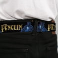 thumbnail image 4 of DC Comics Belt, Seatbelt Buckle Belt, DC Batman Villain the Penguin Poses and Title Logo Black, 34 to 52 Inches, 4 of 9