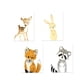 thumbnail image 1 of Cuadros Habitación Bebé Póster Decoración Habitación Infantil Animales De La Selva Set 4 Cuadros Infantiles Niños Niñas Póster Animales Dibujos Animados Decoración Infantil (Paquete B) JM, 1 of 5