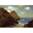 thumbnail image 2 of Bierstadt, Albert 14x11 Gold Ornate Wood Framed with Double Matting Museum Art Print Titled - Farallon Islands, 2 of 4