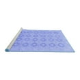 thumbnail image 2 of Ahgly Company Machine Washable Indoor Rectangle Oriental Blue Traditional Area Rugs, 8' x 10', 2 of 4