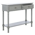 thumbnail image 3 of SAFAVIEH Halton Modern 2 Drawer Console Table, Distressed Grey, 3 of 7