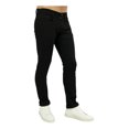 thumbnail image 3 of Pantalon De Gabardina Stretch Para Hombre Corte Slim Chili Beans Negro Ropa de hombre T 28, 3 of 4