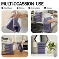 thumbnail image 4 of 12-Pack Washcloths Set, 13"x13" Luxurious Dish Towels Ultra Soft Face Towels Quick Dry Kitchen Towel Bundle Absorbent Wash Cloths(Dark Purple), 4 of 5