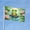 Frog, variant on Beauty Flower Butterfly Garden Flags for Outside 3x5 Ft Double Sided Large House Flag Colorful Floral Butterfly Flags Housewarming Gifts for Women Men Butterfly Lovers Yard Outdoor Patio Decor