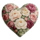 thumbnail image 2 of Cojines decorativos con forma de corazón | Fundas de almohada decorativas florales para sofá y cama | Tejido suave para la decoración del hogar | Juego de 1 para sala de estar o dormitorio, 2 of 7