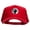 Red, variant on Zombie Hand Five Panels Pro Style Trucker Mesh Cap - Black OSFM