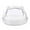 Rond L, variante sur Milaget Bac à Sable pour Hamster, Baignoire de Salle de Bain Transparente en Acrylique pour Petit Animal Rond