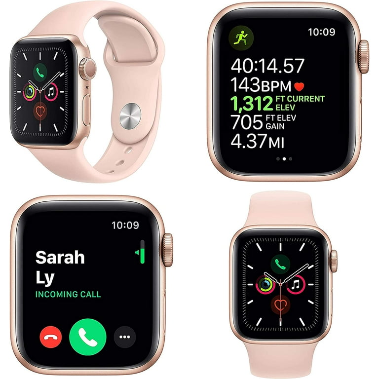 Apple Watch Series 4 (GPS, 40mm) - Gold Aluminum Case with Pink