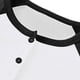 thumbnail image 4 of pstuiky camisetas de hombre, Camisa informal de moda para hombre, con botones, color a juego, bolsillo en el pecho, manga corta y solapa camisas casuales para hombre l, 4 of 7