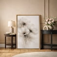 thumbnail image 2 of Framed Canvas Print Watercolor Flower Wall Art Minimalist Modern Decorative for Living Room Bedroom - 16"x24" NATURAL, 2 of 8