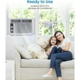 thumbnail image 7 of Luku 5000 BTU Window Air Conditioner, Quiet 50 dB, Fast Cooling for 150 Sq Ft, 7 of 7