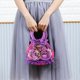 thumbnail image 4 of 1pc Lace Flower Shape Evening Tote Bag Evening Handbad Bucket Bag for Women Lady, 4 of 4