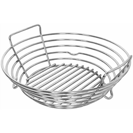 Kamado Joe JR Charcoal Ash Basket, Stainless Steel Grill Ash Basket for Minimax Big Green Egg and Other Charcoal Grills