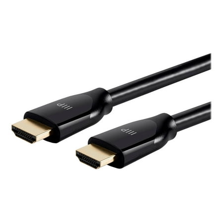 UPC: 0889028081594 | Monoprice HDMI Cable – 30 Feet – Black | Certified Premium  High Speed  4k@60Hz  HDR  18Gbps  24AWG  YUV 4:4:4  Compatible with UHD TV and More
