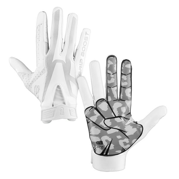 Grip Boost Peace, Shaka, and Hook 'Em Football Gloves Pro Elite Adult