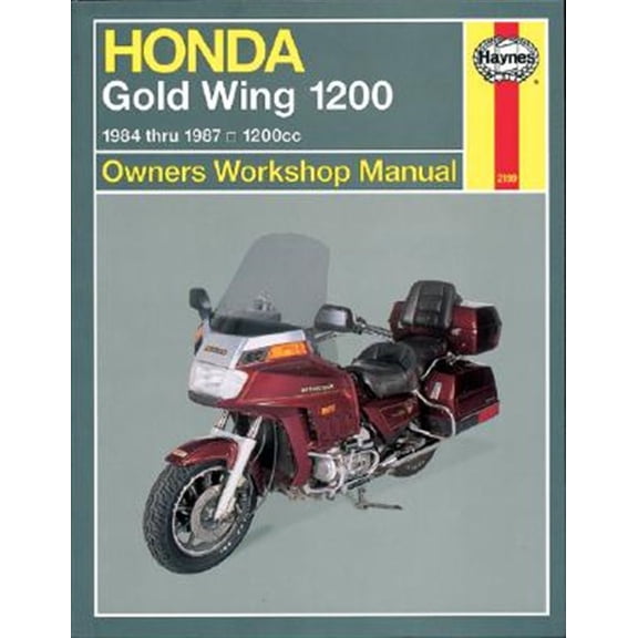Pre-Owned Honda Gold Wing 1200 (84-87) Haynes Repair Manual ^