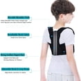thumbnail image 2 of Corrector de postura profesional Lexniush para niños y adolescentes. Soporte eficaz para la espalda superior, ideal para adolescentes, niños y niñas. Mejora la postura, previene la joroba y alivia el, 2 of 5