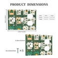 thumbnail image 3 of Hand Drawn Clothes Switch Cover Decorative Wall Plate 3-Gang 2-Toggle 1-Duplex Standard Size, 3 of 5