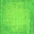 thumbnail image 1 of Ahgly Company Indoor Square Abstract Green Contemporary Area Rugs, 5' Square, 1 of 1