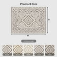 thumbnail image 6 of CHITOOMA 8'x10' Area Rugs for Living Room, Washable Boho Moroccan Rug Soft Vintage Distressed Geometric Tribal Area Rug for Bedroom Dining Room Office with Non-Slip Backing, Stain Resistant Non-Shed, 6 of 9
