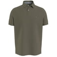 thumbnail image 1 of Polo Tommy Hilfiger para hombre, corte regular, verde oliva, 1 of 6
