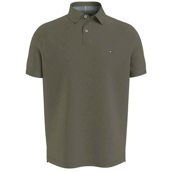 Polo Tommy Hilfiger para hombre, corte regular, verde oliva