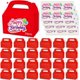 thumbnail image 1 of 24 Piezas de Bolsas para Dulces de Cumpleaños Fiestas Infantiles,cajas de regalo para fiestas de papel con asa,para Cumpleaños, Bodas, Embalajes, Regalos,Navidad, 1 of 4
