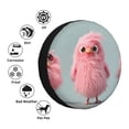 thumbnail image 4 of Gukieu Adorable Pink Fluffy Birds Print Car Tire Cover, Adjustable Waterproof and Dustproof Tire Protection Cover, Suitable for SUV, Truck, Van-14 inch, 4 of 6
