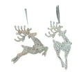 thumbnail image 3 of Adornos navideños Charm Colgantes Acrílico Transparente Decoraciones para árboles de Navidad para 2 alces, 3 of 9