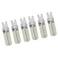 thumbnail image 3 of Ampoule, 6 Pcs Ampoules en Silicone G9 Bi-Pin Ampoule LED Intégration Transparente, 3 of 14