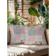 thumbnail image 2 of Outdoor Pillows Waterproof, Vintage Patchwork Bedding Throw Pillows with Insert for Couch Sofa Bed, Rustic Floral Farmhouse Plaid Wooden Plank 16x16 Inch Pillowcases Decorative Patio Pillow Set of 2, 2 of 8