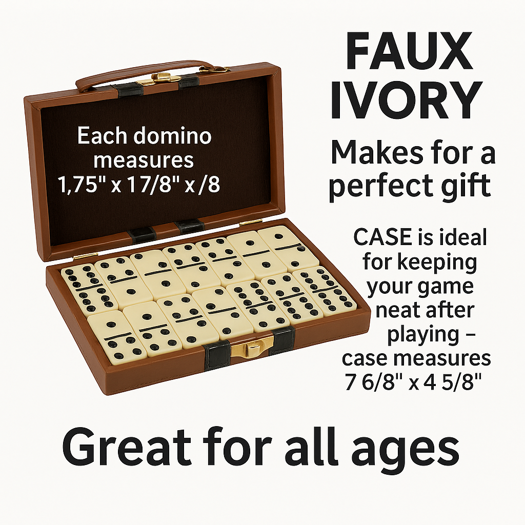 Dependable Industries Domino Double Six Tile Set photo 2