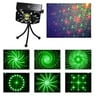 Lightahead® LED Projector Strobe Flash Holographic Disco Party Lighting Light Mini Portable Voice-activated Version with tripod (6 Patterns)