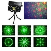 Elegantoss LED Projector Strobe with tripod 6 Patterns Remote control