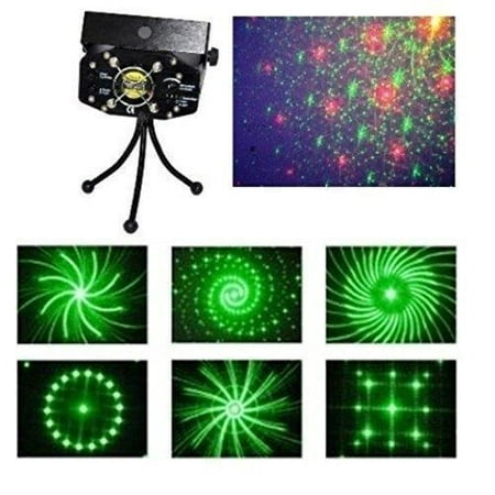 Elegantoss LED Projector Strobe with tripod 6 Patterns Remote control