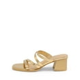 thumbnail image 2 of DREAM PAIRS Women's Strappy Heels Block Open Toe Low Heel Chunky Mules Sandals Dress Shoes, 2 of 5