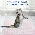 thumbnail image 5 of Xihbxyly Hallazgos de Ganga Alfombrilla Pequeña Fresca y Transpirable con Sensación de Fresco para Gatos - Cama para Perros de Primavera y Verano - Alfombrillas para Gatos, 5 of 5