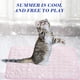 thumbnail image 5 of Xihbxyly Hallazgos de Ganga Alfombrilla Pequeña Fresca y Transpirable con Sensación de Fresco para Gatos - Cama para Perros de Primavera y Verano - Alfombrillas para Gatos, 5 of 5