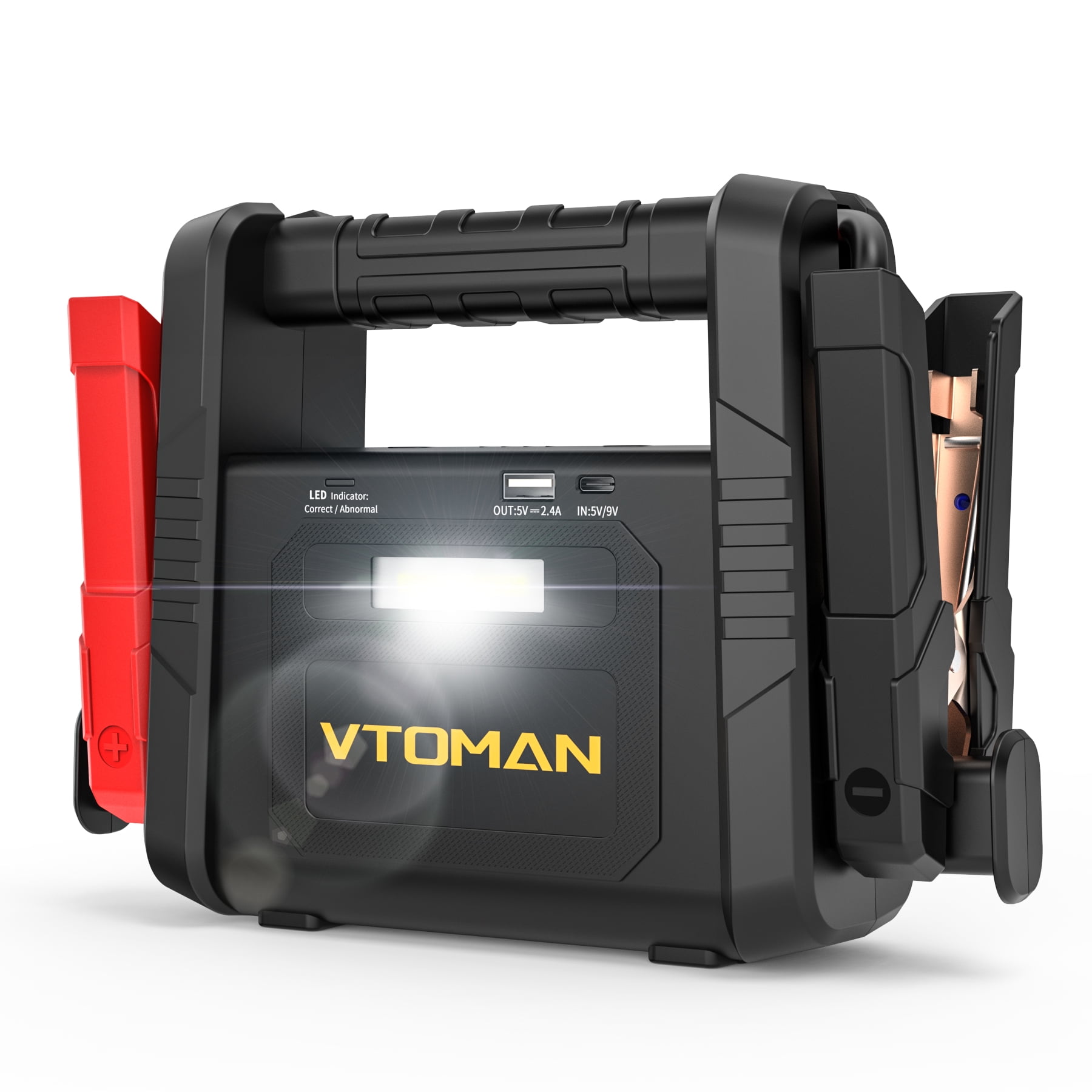Buy VTV4000 Car Jump Starter, Portable 12V 4000A Peak 26800mAh Car