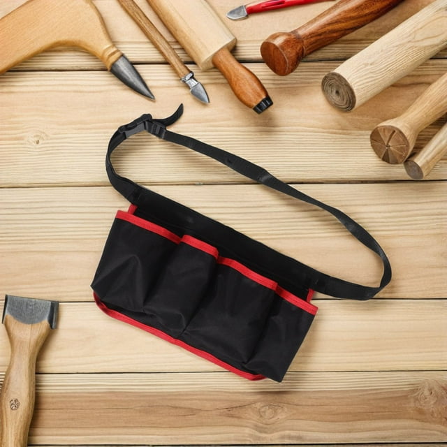 UPGRATOR Bolsa De Cinturón Para Herramientas Impermeable Con Múltiples Compartimentos Y Gran Capacidad