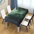 thumbnail image 3 of Yayeee Tablecloths for Rectangular Tables 60 x 108 inch Party Table Cover, Green Forest, 3 of 6