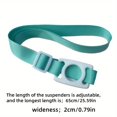 thumbnail image 4 of drinking water belt, suitable for outdoor travel, hiking and mountain climbing, portable water bottle lanyard for cycling, 4 of 9