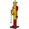 thumbnail image 3 of Northlight 14" Tootsie Roll Sugar Daddy Wooden Christmas Nutcracker Figure, 3 of 4