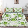 thumbnail image 4 of Frog Faces Funda Nórdica Queen 90 x 90 in Ultra Soft Washed Microfiber Comforter, 4 of 8