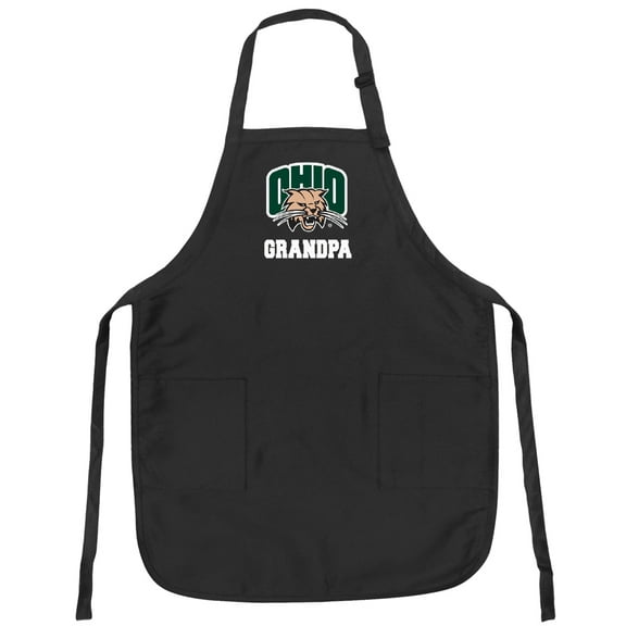 Ohio University Grandpa Apron DELUXE Ohio Bobcats Grandpa APRONS
