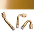 thumbnail image 3 of Brass Tire Inflation Nozzle Extender, Universal 45/90/135° Angle Adaptor for Car Motorcycle Bike, Anti-Leak Durable Design, 3 of 5