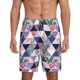 thumbnail image 1 of Fotbe Plaid Flamingo Pantalones Cortos de Pijama para Hombre, Ropa de Dormir, Pantalones de Pijama Cortos para Hombre-4X-Large, 1 of 6
