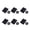 Black Style A, variant on Yihuala Tear Invisible Window Screens Adhesive Designs for Indoor Outdoor Use Meshes Without Tool Installation Set